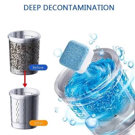 12 Pcs Washing Machine Cleaner Tablets