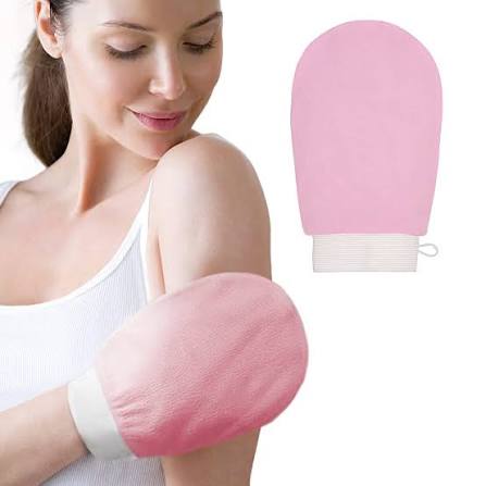 Exfoliating Body Gloves For Smooth Soft Skin Daily Bath Routine Dead Skin Removal