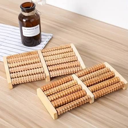 Wooden Roller Massager | Durable Natural Wood Design For Relaxation
