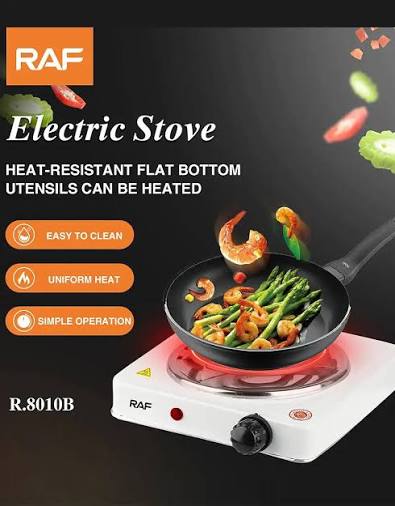 Original RAF Electric Stove With Heating Sensor 1000w